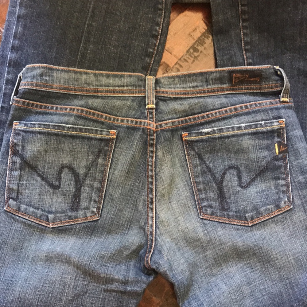 Vintage Y2K citizens of Humanity Ingrid #002 Low Waist Flair Jeans Size 29 - Picture 6 of 16